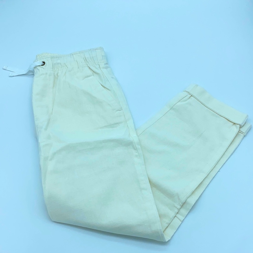 NWT Crewcuts Linen Cotton Pants Boys 12